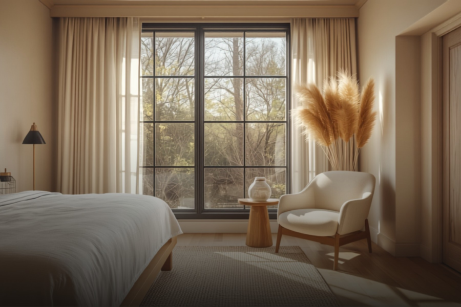 The Warm Neutral Bedroom